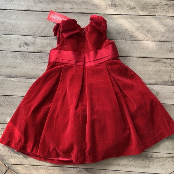 Gymboree Red Christmas Dress - Picture 7 of 9